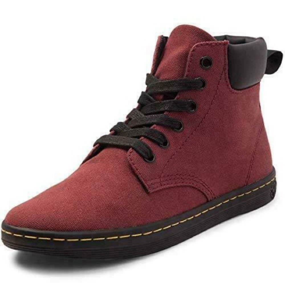 Canvas doc martens